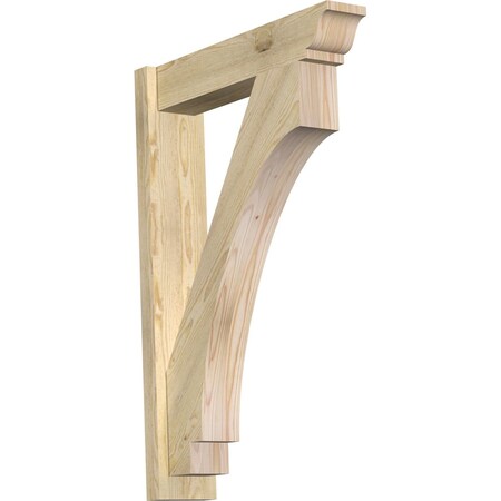 Ekena Millwork Imperial Traditional Rough Sawn Outlooker, Douglas Fir, 6"W x 26"D x 38"H OUT06X26X38IMP01RDF